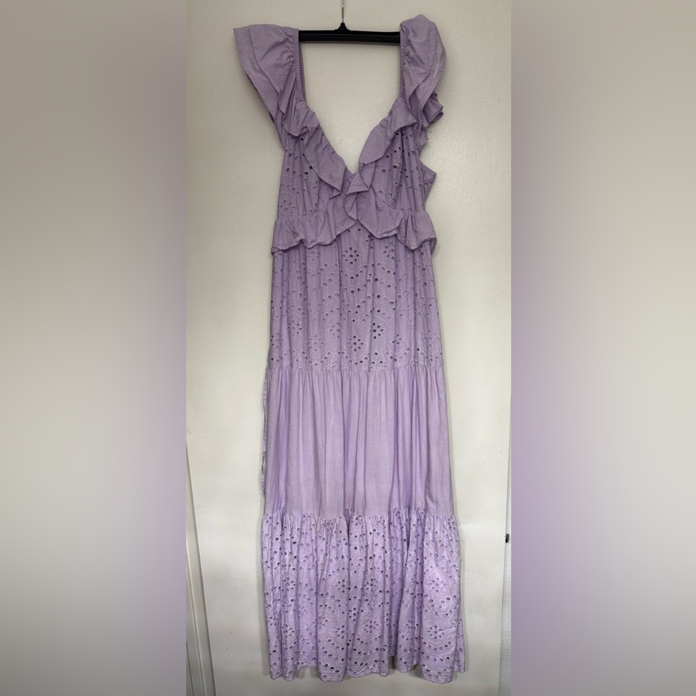 Jessica Simpson Lavender Maxi Dress - Picture 2 of 3